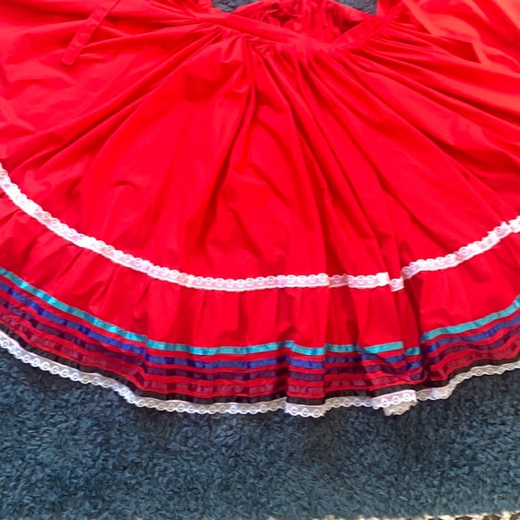 Professional Mexican Folklorico Dance Skirt - Picture 7 of 9